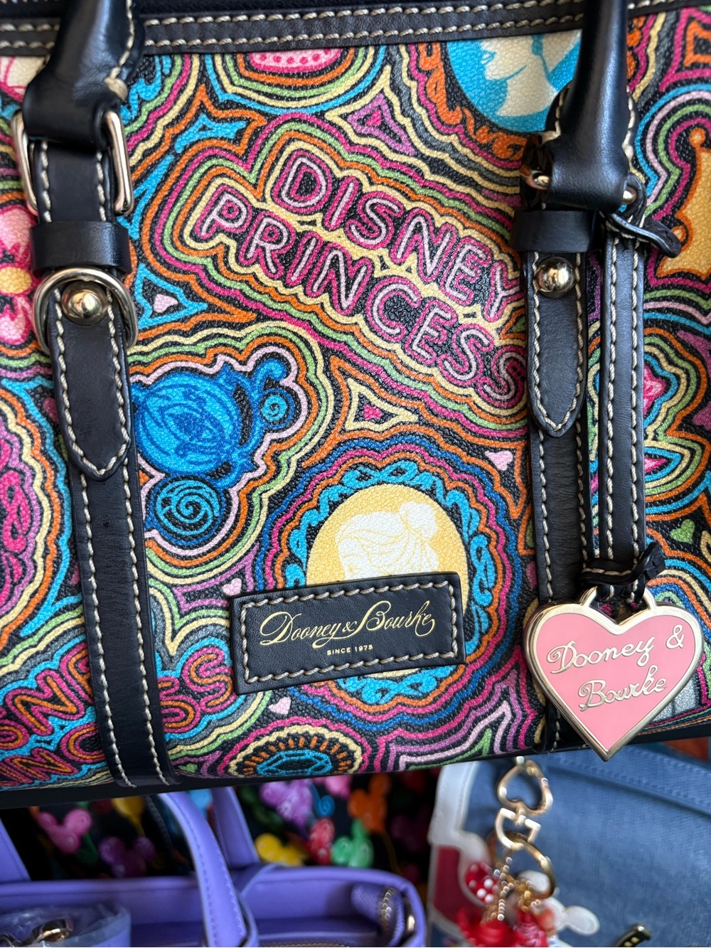 Dooney & Bourke Disney Princess Multicolor Satchel - Picture 4 of 11